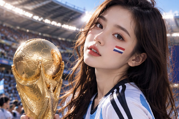 世界杯球迷与冠军奖杯主题资讯